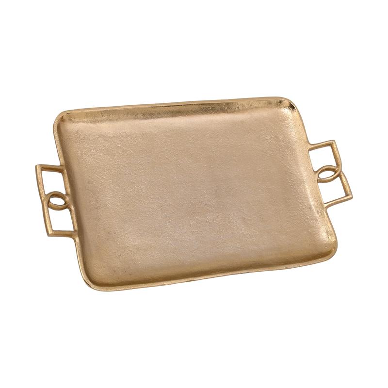 ΜΕΤΑΛΛΙΚΟΣ ΔΙΣΚΟΣ Fylliana FL14728 ΧΡΥΣΟ ΧΡΩΜΑ 41x21x4εκ