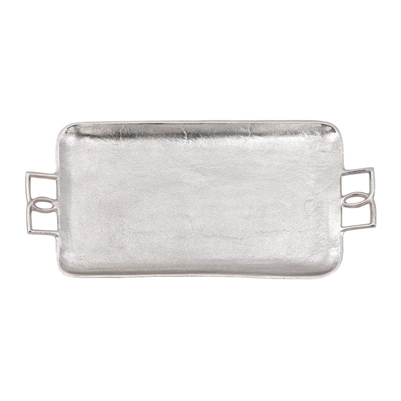 ΜΕΤΑΛΛΙΚΟΣ ΔΙΣΚΟΣ Fylliana FL14728 ΝΙΚΕΛ ΧΡΩΜΑ 41x21x4εκ