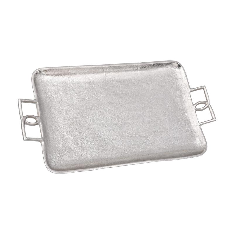 ΜΕΤΑΛΛΙΚΟΣ ΔΙΣΚΟΣ Fylliana FL14728 ΝΙΚΕΛ ΧΡΩΜΑ 41x21x4εκ