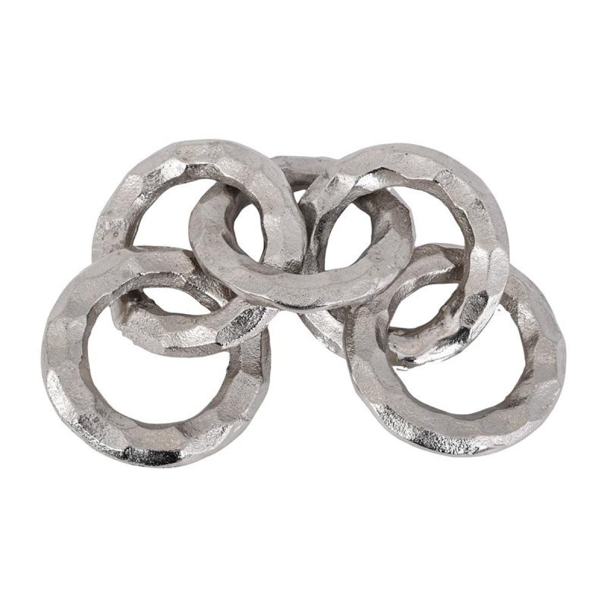 ΜΕΤΑΛΛΙΚΟ ΔΙΑΚΟΣΜΗΤΙΚΟ Fylliana Chain ΝΙΚΕΛ ΧΡΩΜΑ 10x10x34εκ