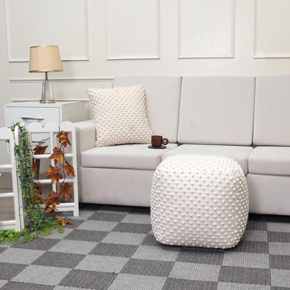 ΤΕΤΡΑΓΩΝΟ ΠΟΥΦ Fylliana FL481 IVORY ΧΡΩΜΑ 45x45x45εκ