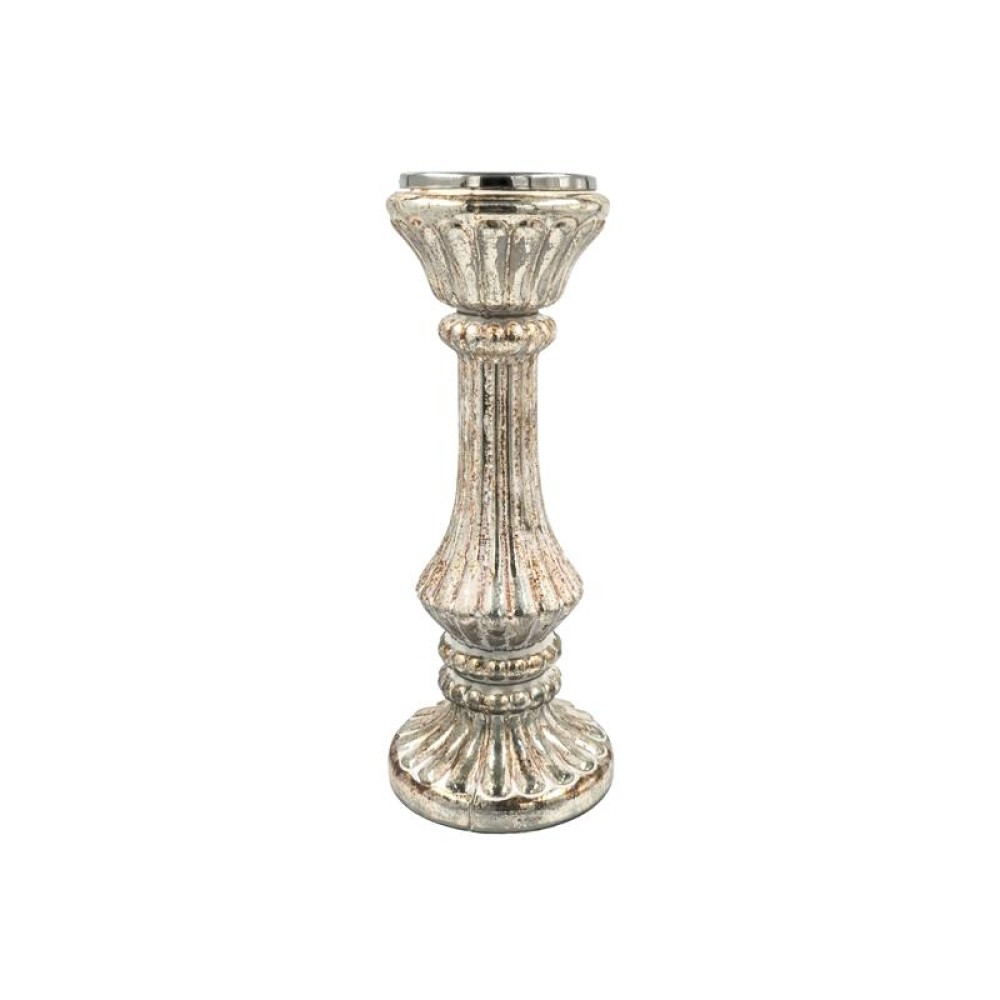 ΓΥΑΛΙΝΟ ΕΠΙΤΡΑΠΕΖΙΟ ΚΗΡΟΠΗΓΙΟ Fylliana FL971 COPPER-ΛΕΥΚΟ ΧΡΩΜΑ 12x31εκ