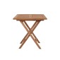 ΤΕΤΡΑΓΩΝΟ ΤΡΑΠΕΖΙ ΚΗΠΟΥ Fylliana Winston ΜΑΣΙΦ ΞΥΛΟ ΤΕΑΚ ΦΥΣΙΚΟ ΧΡΩΜΑ 80x80x75εκ