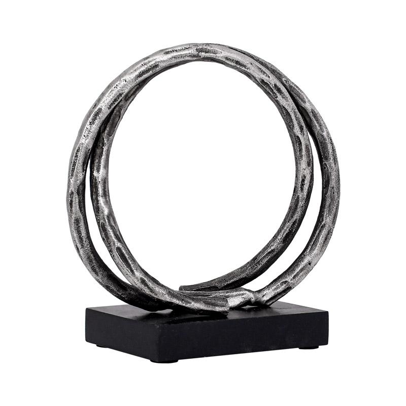 ΜΕΤΑΛΛΙΚΟ ΔΙΑΚΟΣΜΗΤΙΚΟ ΣΕ ΣΧΕΔΙΟ ΔΑΧΤΥΛΙΔΙ Fylliana FL76740 ΑΣΗΜΙ ΑΝΤΙΚΕ ΧΡΩΜΑ 23x10x23εκ