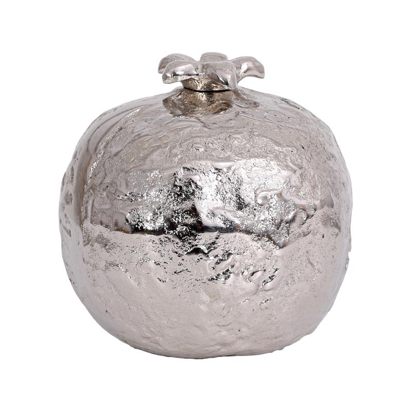 ΕΠΙΤΡΑΠΕΖΙΟ ΔΙΑΚΟΣΜΗΤΙΚΟ ΡΟΔΙ Fylliana FL19918 ΑΣΗΜΙ ΧΡΩΜΑ 11x11εκ