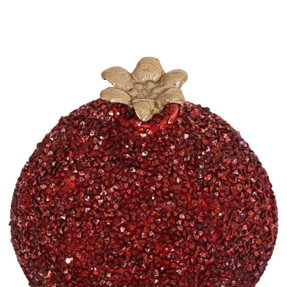 ΕΠΙΤΡΑΠΕΖΙΟ ΔΙΑΚΟΣΜΗΤΙΚΟ ΡΟΔΙ Fylliana FL25068 ΚΟΚΚΙΝΟ ΧΡΩΜΑ 11x11εκ