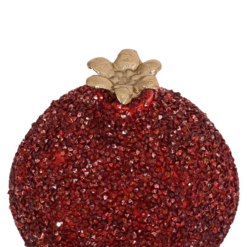 ΕΠΙΤΡΑΠΕΖΙΟ ΔΙΑΚΟΣΜΗΤΙΚΟ ΡΟΔΙ Fylliana FL25068 ΚΟΚΚΙΝΟ ΧΡΩΜΑ 11x11εκ