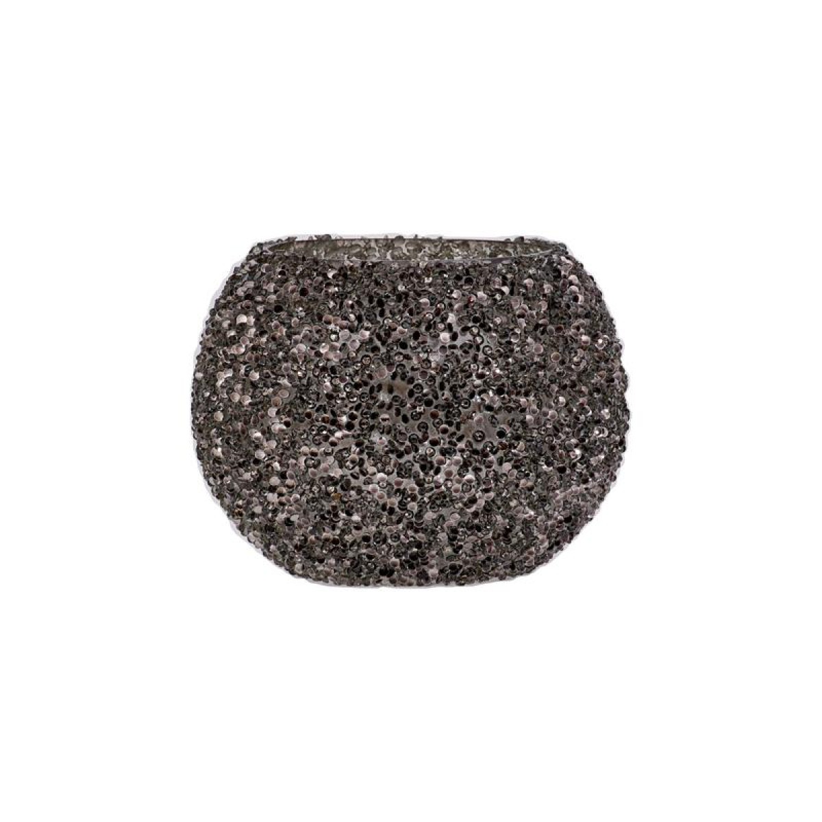 ΓΥΑΛΙΝΟ ΕΠΙΤΡΑΠΕΖΙΟ ΚΗΡΟΠΗΓΙΟ ΡΕΣΩ Fylliana Mosaic ΓΚΡΙ ΧΡΩΜΑ 13x10εκ