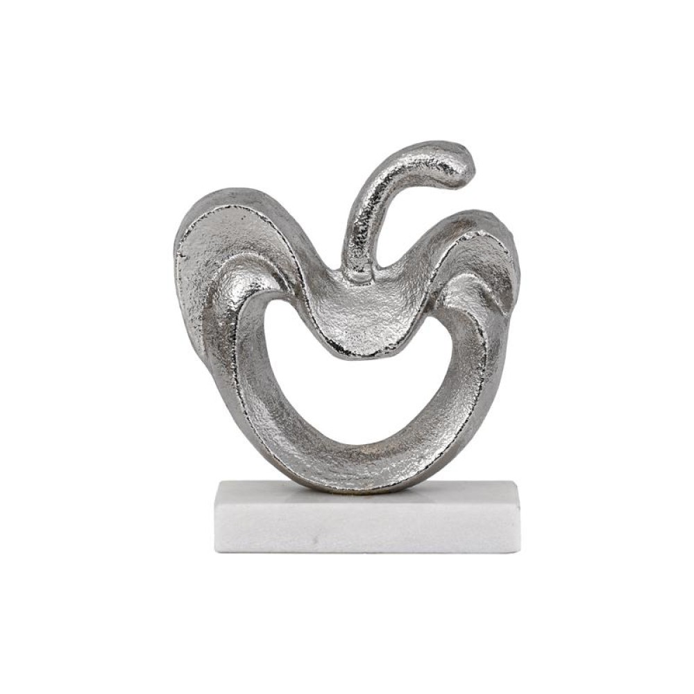 ΕΠΙΤΡΑΠΕΖΙΑ ΔΙΑΚΟΣΜΗΤΙΚΗ ΦΙΓΟΥΡΑ Fylliana Capsicum ΝΙΚΕΛ ΧΡΩΜΑ 11x4x13εκ