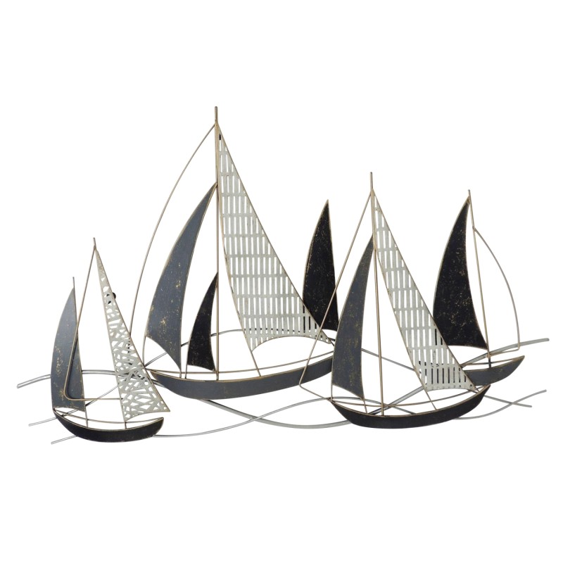 ΜΕΤΑΛΛΙΚΟ ΔΙΑΚΟΣΜΗΤΙΚΟ ΤΟΙΧΟΥ HM7160 ΑΝΘΡΑΚΙ ΛΕΥΚΟ ΧΡΥΣΟ 91x3x55Y εκ.