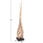 ΔΙΑΚΟΣΜΗΤΙΚΟ ΦΩΤΙΣΤΙΚΟ ΔΑΠΕΔΟΥ FLAMER HM4439 DRIFTWOOD ΣΕ ΦΥΣΙΚΟ 30x30x179Υεκ.