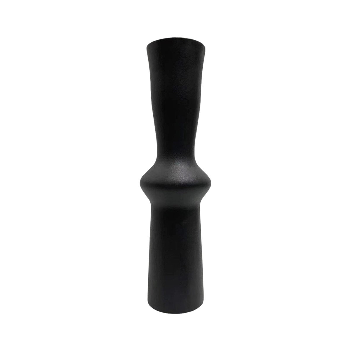 ΕΠΙΤΡΑΠΕΖΙΟ ΚΕΡΑΜΙΚΟ ΔΙΑΚΟΣΜΗΤΙΚΟ SCEPTER HM4637.02 ΜΑΥΡΟ ΜΑΤ Φ14x50Υεκ