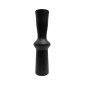 ΕΠΙΤΡΑΠΕΖΙΟ ΚΕΡΑΜΙΚΟ ΔΙΑΚΟΣΜΗΤΙΚΟ SCEPTER HM4637.02 ΜΑΥΡΟ ΜΑΤ Φ14x50Υεκ