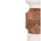 ΔΙΑΚΟΣΜΗΤΙΚΟ ΒΑΖΟ ΔΑΠΕΔΟΥ NEBULA HM4661.02 FIBER CEMENT ΛΕΥΚΟ--ΞΥΛΟ ΤΕΑΚ Φ60x115Υεκ.