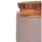ΔΙΑΚΟΣΜΗΤΙΚΟ ΒΑΖΟ ΔΑΠΕΔΟΥ LINTER HM4662.05L FIBER CEMENT ΓΚΡΙ ΜΑΤ--ΞΥΛΟ ΤΕΑΚ Φ41x47Υεκ