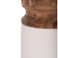 ΔΙΑΚΟΣΜΗΤΙΚΟ ΒΑΖΟ ΔΑΠΕΔΟΥ LINTER HM4662.02S FIBER CEMENT ΛΕΥΚΟ--ΞΥΛΟ ΤΕΑΚ Φ34x60Υεκ.