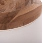 ΔΙΑΚΟΣΜΗΤΙΚΟ ΒΑΖΟ ΔΑΠΕΔΟΥ LINTER HM4662.02S FIBER CEMENT ΛΕΥΚΟ--ΞΥΛΟ ΤΕΑΚ Φ34x60Υεκ.