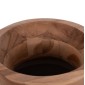 ΔΙΑΚΟΣΜΗΤΙΚΟ ΒΑΖΟ ΔΑΠΕΔΟΥ LINTER HM4662.03S FIBER CEMENT ΓΚΡΙ--ΞΥΛΟ ΤΕΑΚ Φ34x60Υεκ.