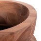 ΔΙΑΚΟΣΜΗΤΙΚΟ ΒΑΖΟ ΔΑΠΕΔΟΥ LINTER HM4662.01S FIBER CEMENT ΜΑΥΡΟ--ΞΥΛΟ ΤΕΑΚ Φ34x60Υεκ.