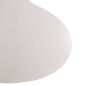 ΕΠΙΤΡΑΠΕΖΙΟ ΔΙΑΚΟΣΜΗΤΙΚΟ ΒΑΖΟ DENI HM4663.02M FIBER CEMENT ΣΕ ΛΕΥΚΟ--Φ30x29.5Υεκ