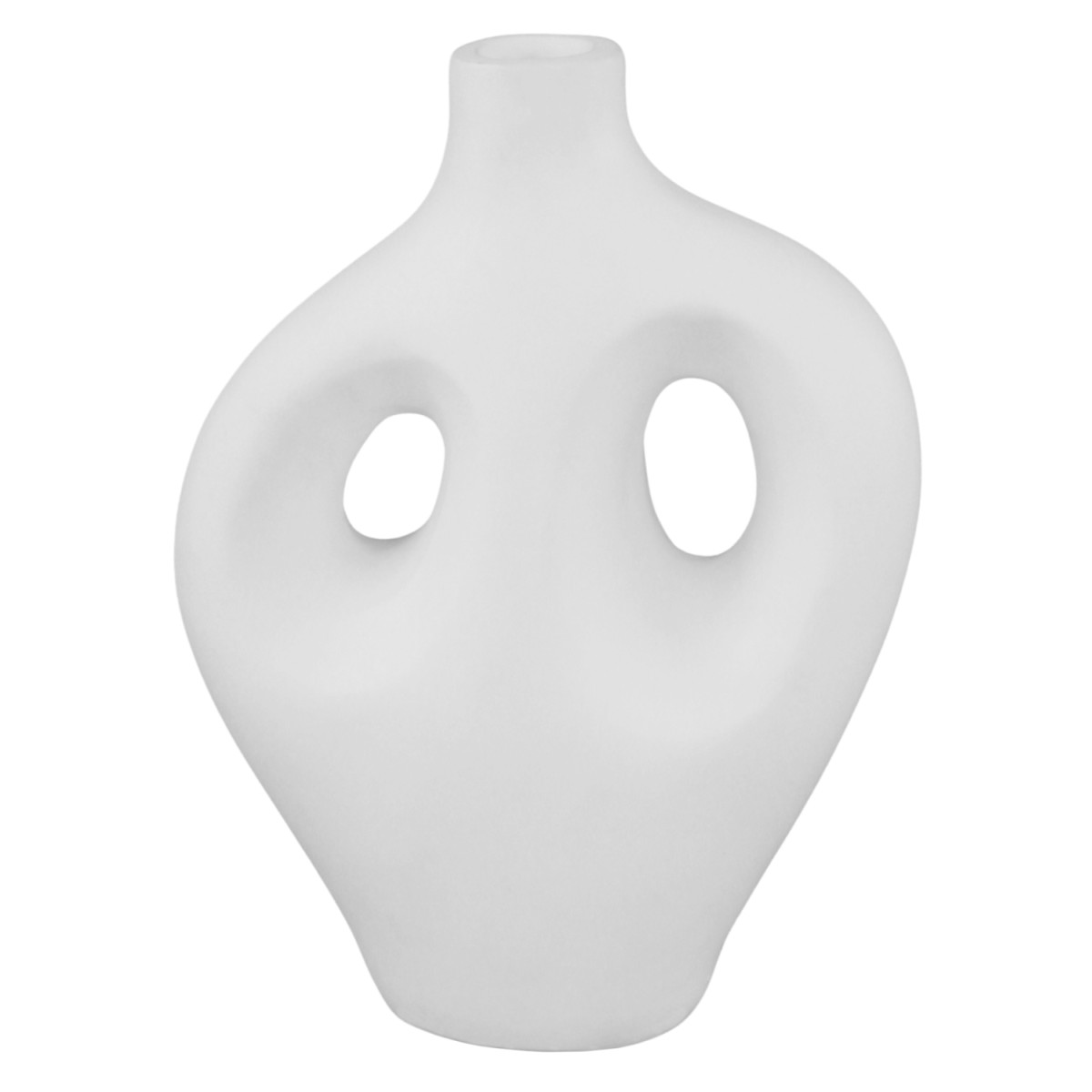 ΕΠΙΤΡΑΠΕΖΙΟ ΔΙΑΚΟΣΜΗΤΙΚΟ ΒΑΖΟ FLIKER HM4666.02L ΤΕΡΑΚΟΤΑ ΣΕ ΛΕΥΚΟ--22.5x12x30Υεκ.