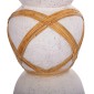 ΔΙΑΚΟΣΜΗΤΙΚΟ ΒΑΖΟ ΔΑΠΕΔΟΥ MAYNARD HM4672.02L FIBER CEMENT ΛΕΥΚΟ--RATTAN Φ32x62.5Υεκ.