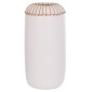 ΕΠΙΤΡΑΠΕΖΙΟ ΔΙΑΚΟΣΜΗΤΙΚΟ ΒΑΖΟ LENNOX HM4675.02S TΕΡΑΚΟΤΑ ΣΕ ΛΕΥΚΟ--Φ18x33Υεκ.