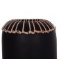 ΕΠΙΤΡΑΠΕΖΙΟ ΔΙΑΚΟΣΜΗΤΙΚΟ ΒΑΖΟ LENNOX HM4675.01S TΕΡΑΚΟΤΑ ΣΕ ΜΑΥΡΟ--Φ18x33Υεκ.