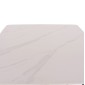 ΤΡΑΠΕΖΙ RAVEN HM18149.01 ΚΕΡΑΜΙΚΟ TOP ΜΕ ΟΨΗ ΛΕΥΚΟ ΜΑΡΜΑΡΟ 140x80x74Υεκ.
