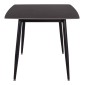 ΤΡΑΠΕΖΙ RAVEN HM18150.02 ΚΕΡΑΜΙΚΟ TOP ΜΕ ΟΨΗ ΜΑΥΡΟ ΜΑΡΜΑΡΟ 160x80x74Υεκ.