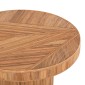 ΤΡΑΠΕΖΙ ΤΡΑΠΕΖΑΡΙΑΣ GATSBY HM9884 ΦΥΣΙΚΟ RATTAN ΣΕ ΦΥΣΙΚΟ ΧΡΩΜΑ Φ120x76Υεκ.