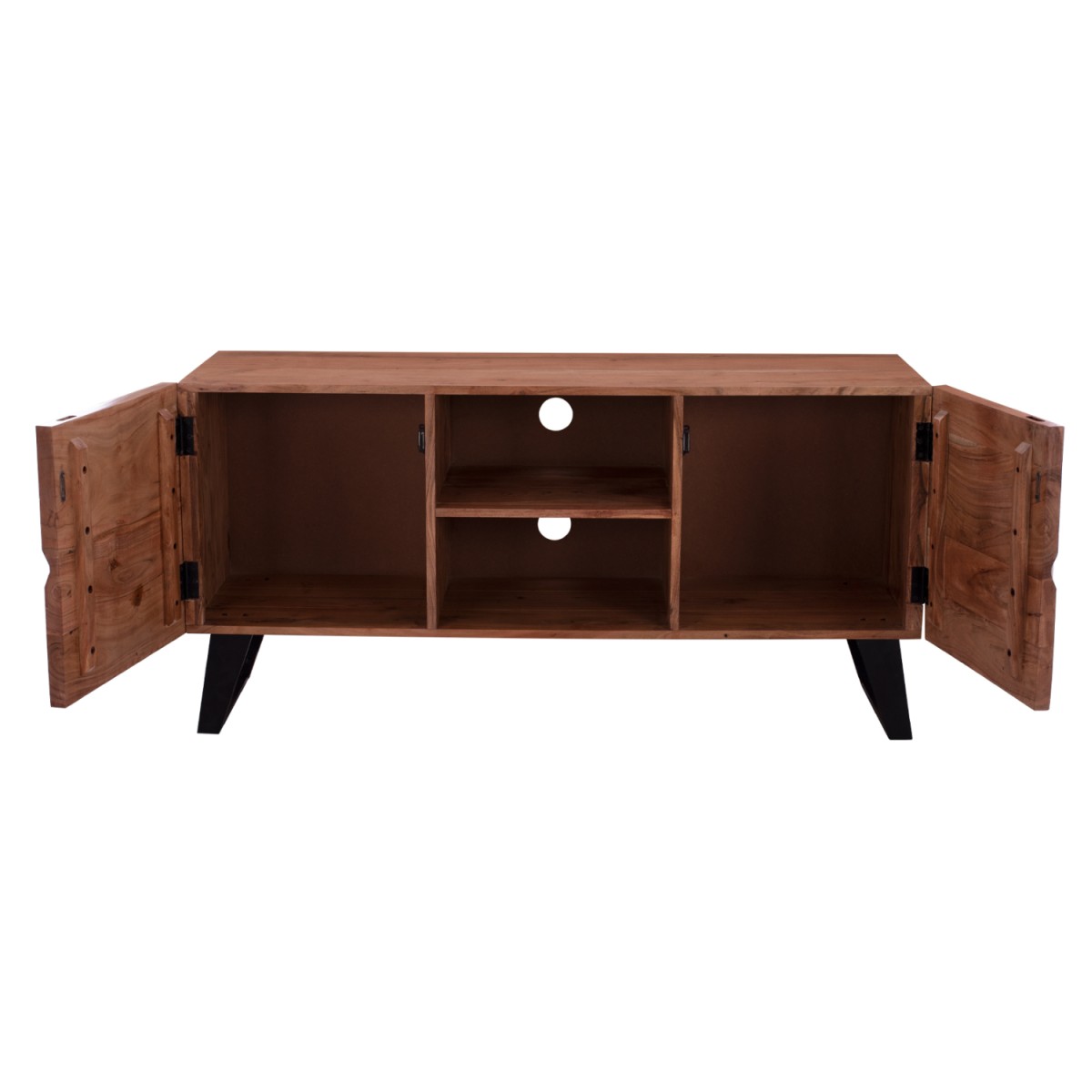 ΕΠΙΠΛΟ TV ALICIA ΜΑΣΙΦ ΞΥΛΟ ΑΚΑΚΙΑΣ ΦΥΣΙΚΟ HM8174.11 130x43x66Y εκ.
