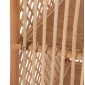 ΒΙΒΛΙΟΘΗΚΗ SIMOK HM9552 ΑΠΟ ΦΥΣΙΚΟ RATTAN ΣΕ ΦΥΣΙΚΟ ΧΡΩΜΑ 80x40x182Υεκ.