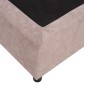ΚΡΕΒΑΤΙ HM648.22 DOLORES, ΜΠΕΖ ΥΦΑΣΜΑ τ.NUBUCK, 120x200 εκ.