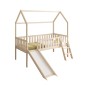 ΠΑΙΔΙΚΟ ΚΡΕΒΑΤΙ τ.MONTESSORI ΜΕ ΤΣΟΥΛΗΘΡΑ PHYLLIS HM701.01 ΞΥΛΟ ΠΕΥΚΟΥ ΦΥΣΙΚΟ ΓΙΑ 90x190εκ