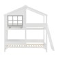 ΠΑΙΔΙΚH ΚΟΥΚΕΤΑ ΣΠΙΤΑΚΙ τ.MONTESSORI COMBO HM707.03 τ.MONTESSORI ΞΥΛΟ ΠΕΥΚΟΥ ΛΕΥΚΟ-90x200εκ