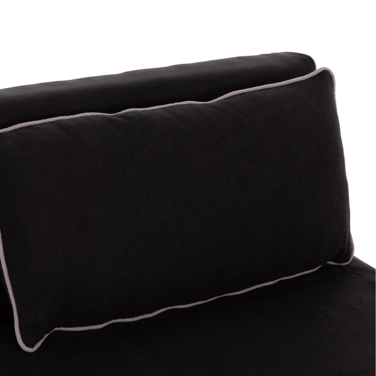 ΠΟΛΥΘΡΟΝΑ ΚΡΕΒΑΤΙ BRAXTON HM8425.03 ΜΑΥΡΟ ΥΦΑΣΜΑ 78x88x78Υεκ.