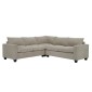 ΓΩΝΙΑΚΟΣ ΚΑΝΑΠΕΣ CALDER HM3286.03 ΜΠΕΖ ΥΦΑΣΜΑ 254x254x90(κάθισμα)x91Υεκ.