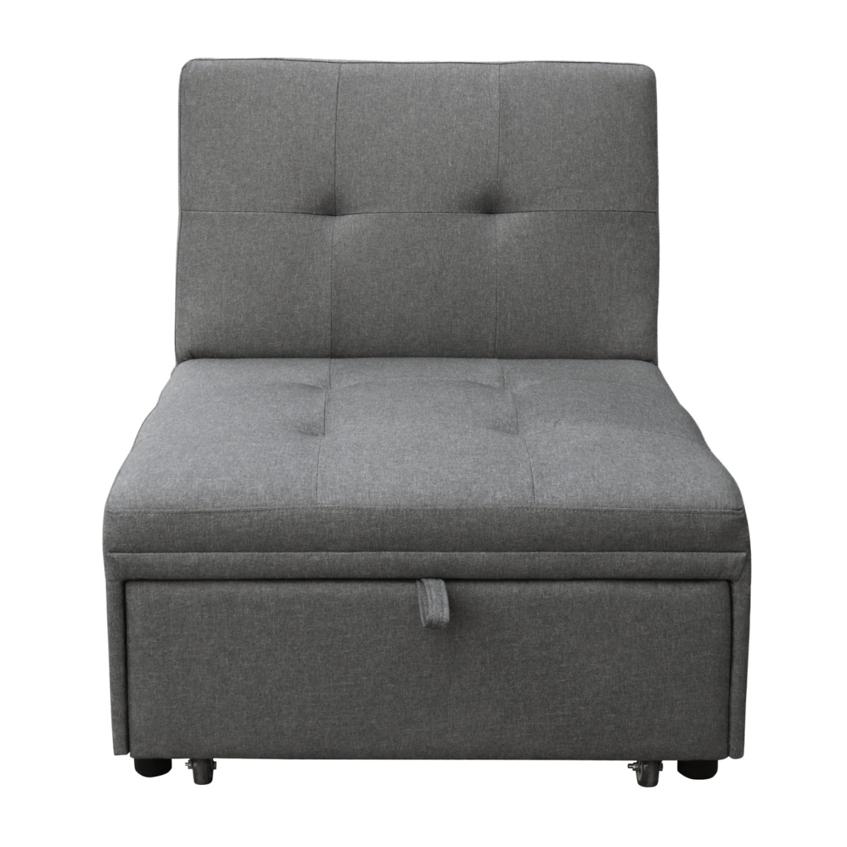 ΠΟΛΥΘΡΟΝΑ-ΚΡΕΒΑΤΙ LIBRE HM3295.01 ΓΚΡΙ ΥΦΑΣΜΑ 75x106x87Υεκ.