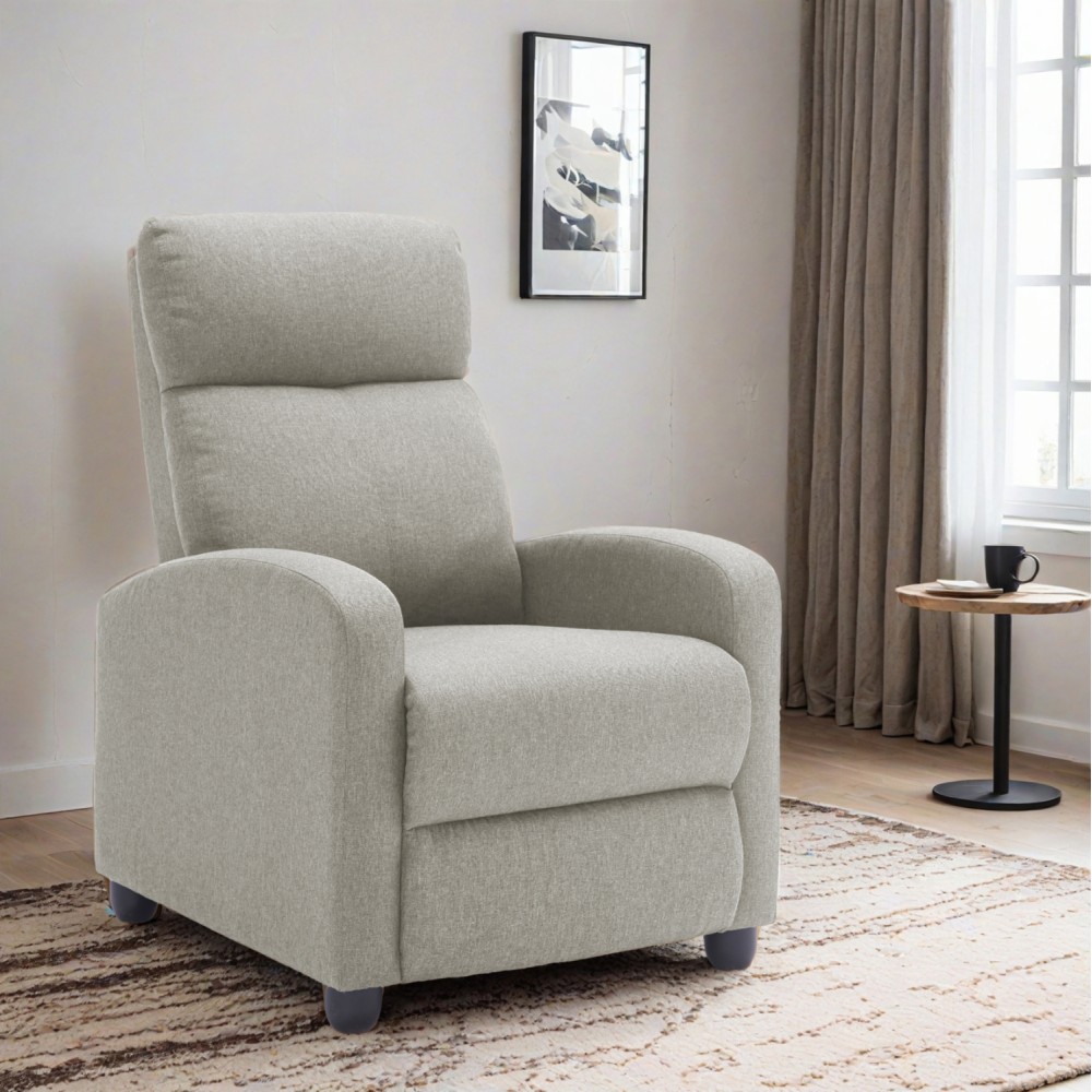 ΠΟΛΥΘΡΟΝΑ ΣΑΛΟΝΙΟΥ RELAX DROSEN HM3299.03 ΜΠΕΖ ΥΦΑΣΜΑ 68,5x86x100Υεκ