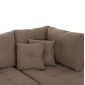 ΓΩΝΙΑΚΟΣ ΚΑΝΑΠΕΣ-ΚΡΕΒΑΤΙ ΜΕ ΑΠΟΘ.ΧΩΡΟ TRENDSTON HM3302.03R ΜΠΕΖ ΥΦΑΣΜΑ 298x177x95Υεκ