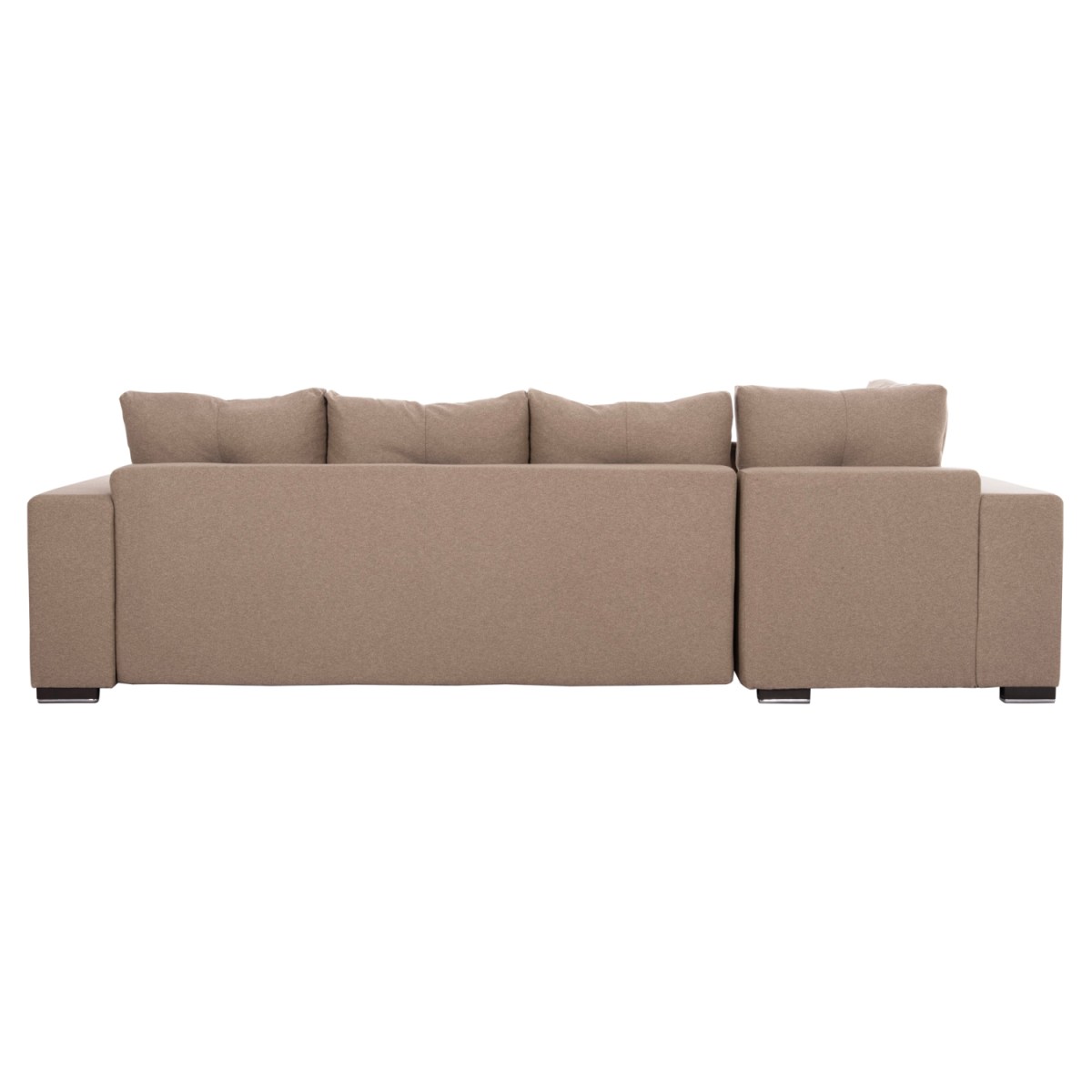 ΓΩΝΙΑΚΟΣ ΚΑΝΑΠΕΣ-ΚΡΕΒΑΤΙ ΜΕ ΑΠΟΘ.ΧΩΡΟ TRENDSTON HM3302.03L ΜΠΕΖ ΥΦΑΣΜΑ 298x177x95Υεκ