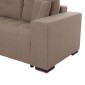 ΓΩΝΙΑΚΟΣ ΚΑΝΑΠΕΣ-ΚΡΕΒΑΤΙ ΜΕ ΑΠΟΘ.ΧΩΡΟ TRENDSTON HM3302.03L ΜΠΕΖ ΥΦΑΣΜΑ 298x177x95Υεκ