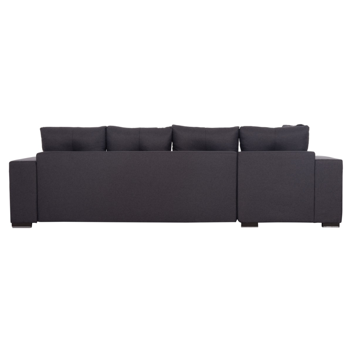 ΓΩΝΙΑΚΟΣ ΚΑΝΑΠΕΣ-ΚΡΕΒΑΤΙ ΜΕ ΑΠΟΘ.ΧΩΡΟ TRENDSTON HM3302.01L ΓΚΡΙ ΥΦΑΣΜΑ 298x177x95Υεκ