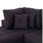 ΓΩΝΙΑΚΟΣ ΚΑΝΑΠΕΣ-ΚΡΕΒΑΤΙ ΜΕ ΑΠΟΘ.ΧΩΡΟ TRENDSTON HM3302.01L ΓΚΡΙ ΥΦΑΣΜΑ 298x177x95Υεκ