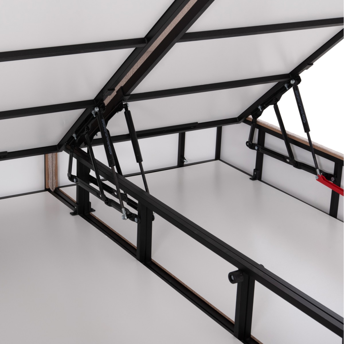 ΚΡΕΒΑΤΙ MILO ΔΙΠΛΟ ΜΕ ΑΠΟΘΗΚΕΥΤΙΚΟ ΧΩΡΟ HM622.32 ΜΠΕΖ ΥΦΑΣΜΑ-- ΓΙΑ ΣΤΡΩΜΑ 160x200εκ