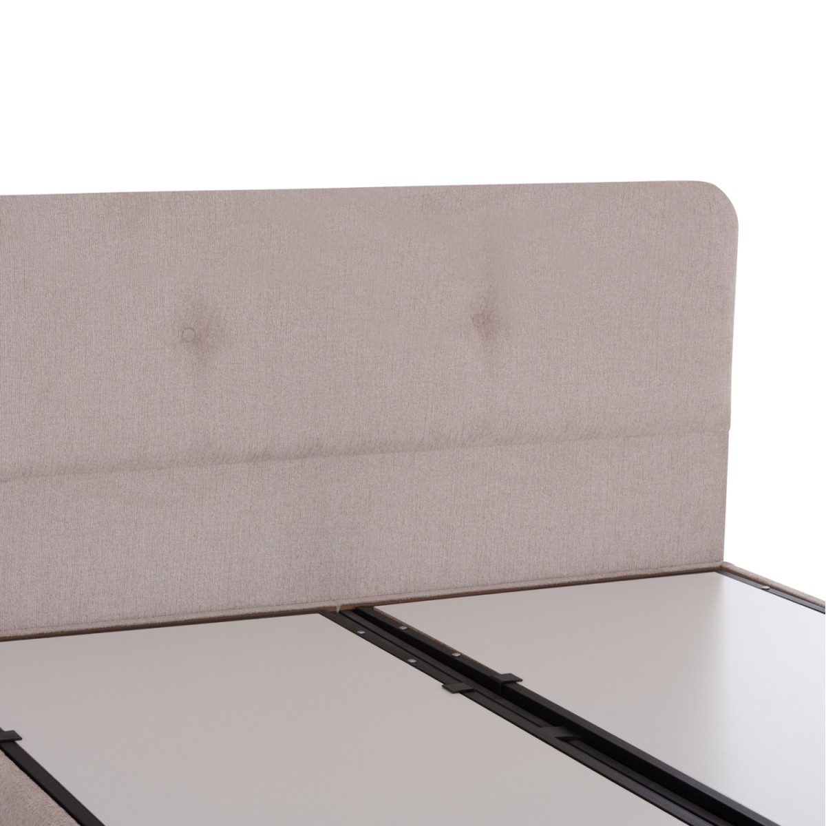 ΚΡΕΒΑΤΙ ΜΕ ΑΠΟΘ.ΧΩΡΟ DOLORES HM631.32 ΜΠΕΖ ΥΦΑΣΜΑ- ΓΙΑ ΣΤΡΩΜΑ 160x200εκ