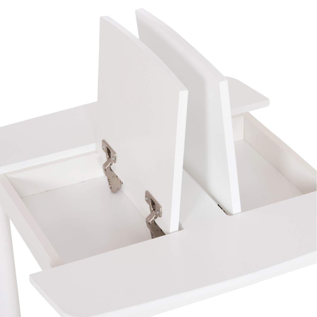 ΤΡΑΠΕΖΑΚΙ ΠΑΙΔΙΚΟ ΜΕ ΑΠΟΘ.ΧΩΡΟΥΣ RICKI HM18339.03 MDF & ΣΥΜΗΔΑ ΣΕ ΛΕΥΚΟ 65x65x47Υεκ