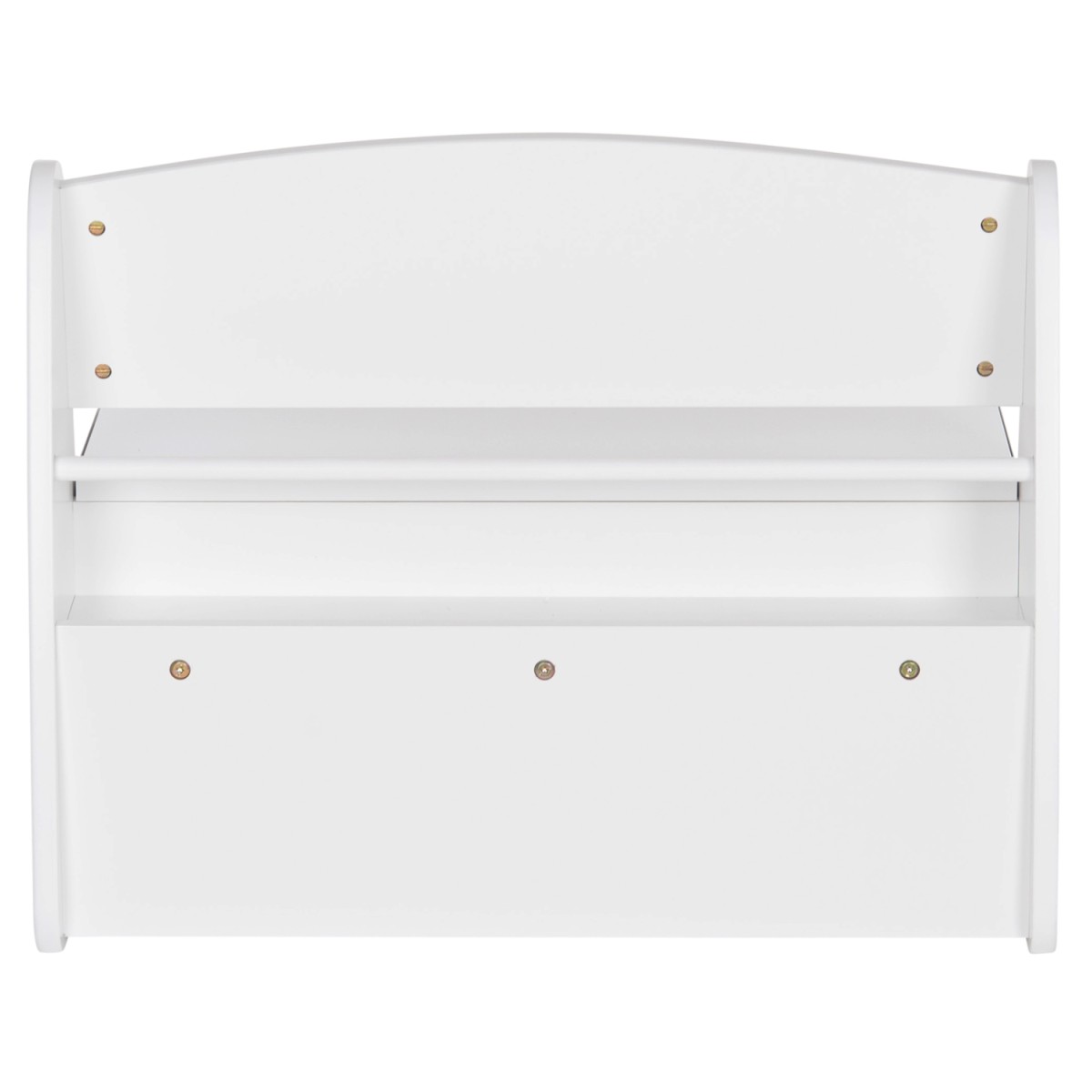 ΠΑΓΚΑΚΙ ΠΑΙΔΙΚΟ ΜΕ ΑΠΟΘ.ΧΩΡΟ RICKI HM18342.03 MDF & ΚΟΝΤΡΑΠΛΑΚΕ ΛΕΥΚΟ 63x43x47Υεκ