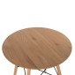 ΤΡΑΠΕΖΙ ΣΤΡΟΓΓΥΛΟ MINIMAL HM0060.04 ΦΥΣΙΚΟ ΧΡΩΜΑ MDF-ΠΟΔΙΑ ΟΞΙΑΣ ΣΕ ΦΥΣΙΚΟ ΧΡΩΜΑ Φ60Χ76Υεκ.